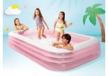 Opblaasbaar zwembad Family Pool - roze