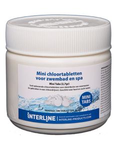 Interline Chloortabletten - Long 90 Mini Tabs 2,7 gram/180 stuks
