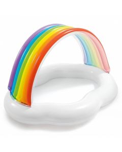 Intex regenboog-wolk babyzwembadje