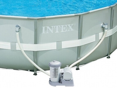 Intex zwembad met filterpomp